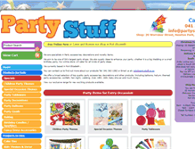 Tablet Screenshot of partystuff.co.za